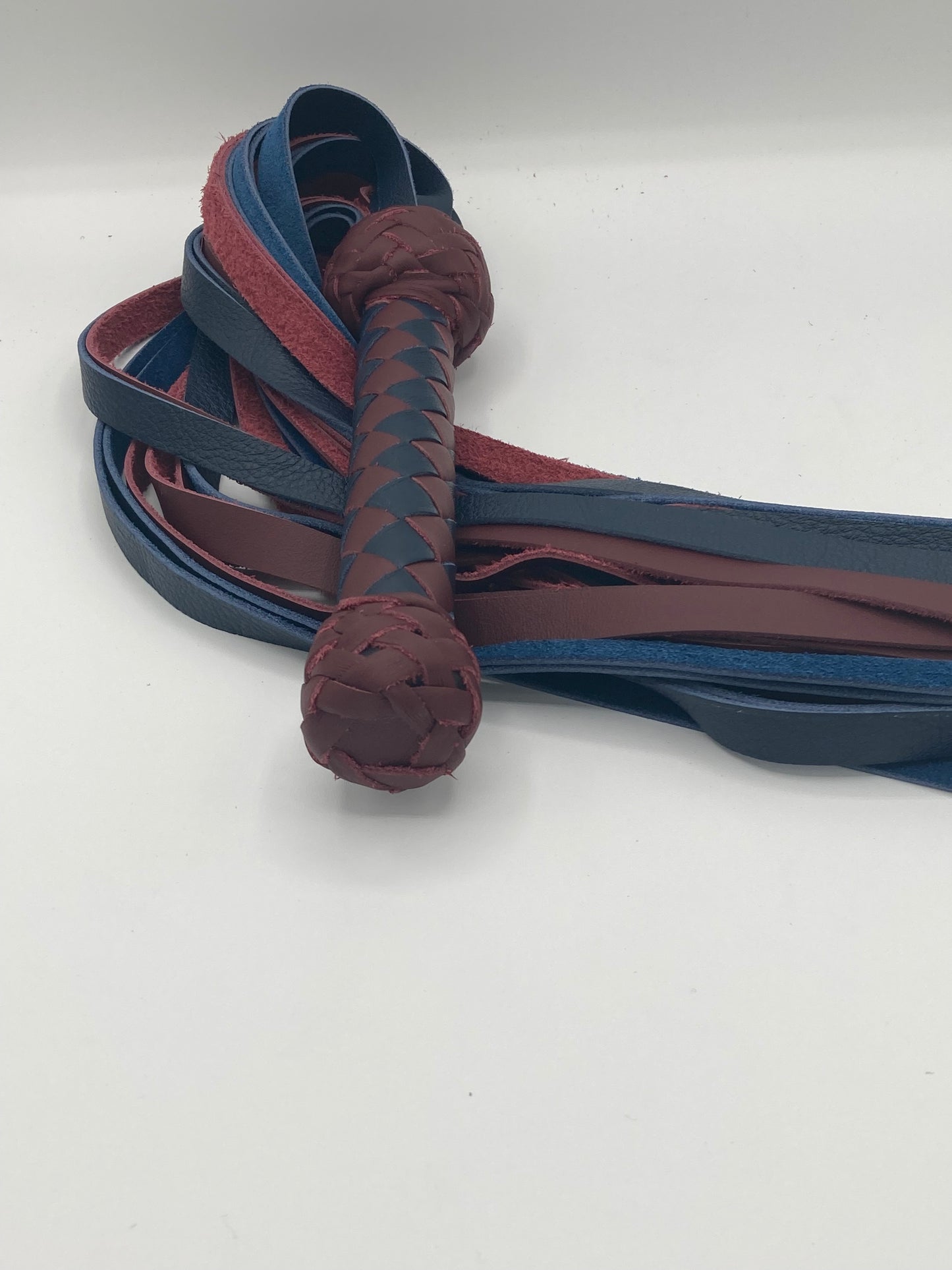 Maroon and Navy Light Flogger
