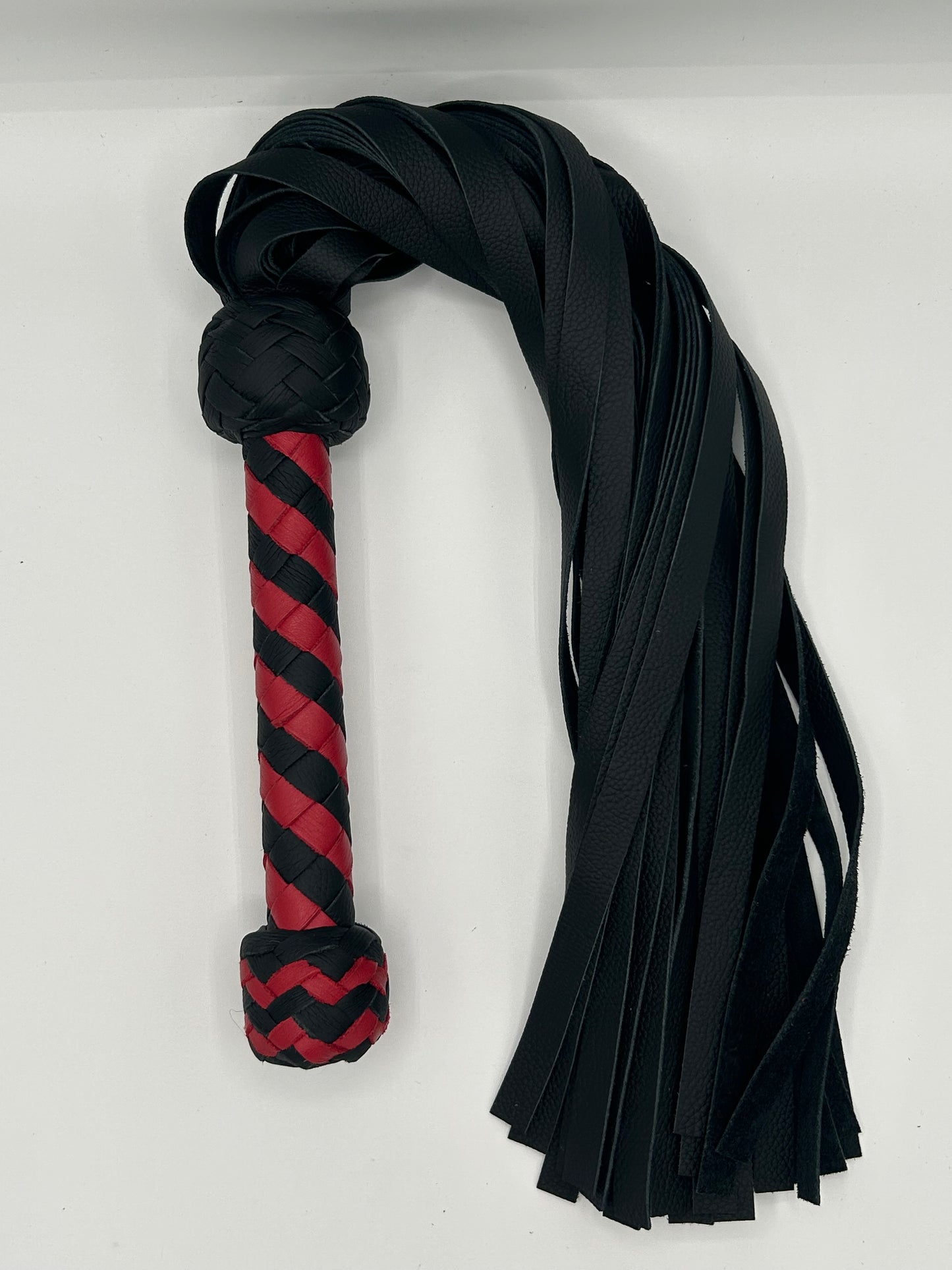 Black and Red Heavy Flogger