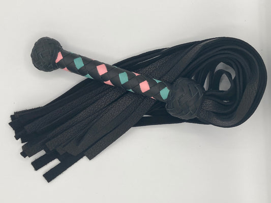 Cotton Candy Buffalo Flogger