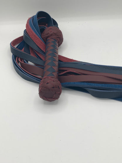 Maroon and Navy Light Flogger